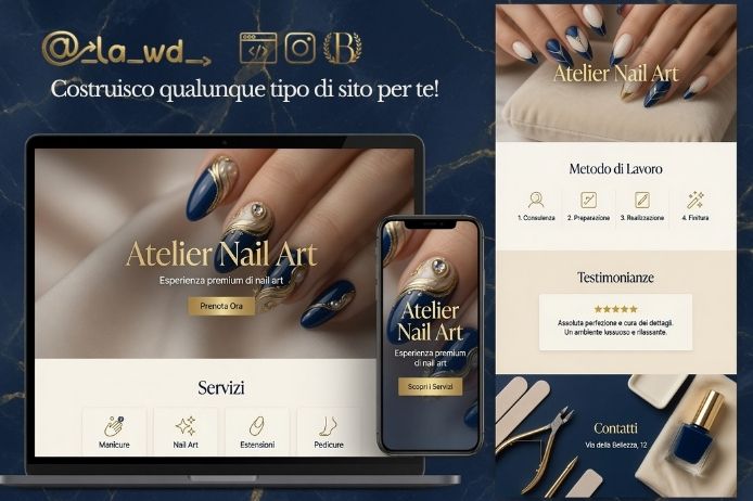 demo siti web ricostruzione unghie lawd