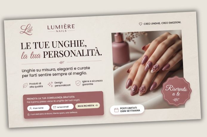 landing page nail artist lawd 1