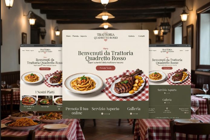 demo sito web trattoria italiana lawd
